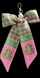 Houndstooth Shield Purse Scarf