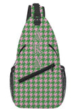 AKA Houndstooth Sling Backpack