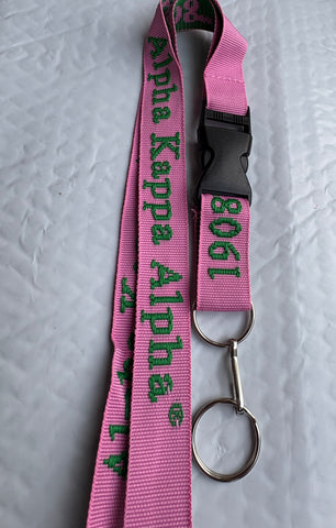 AKA Lanyard and Keychain