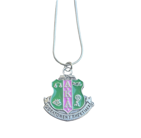SHIELD Pendant Chain Necklace