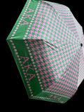 NEW AKA Houndstooth Pearl Umbrella