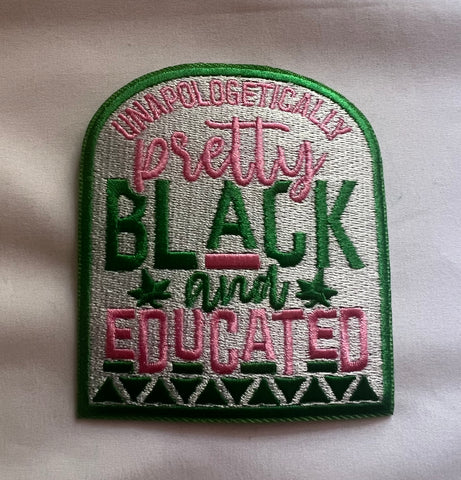 Pretty Black and Educated Patch