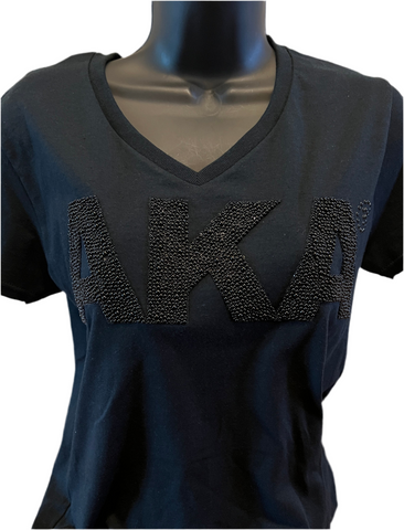 Black Pearl AKA Short Slv Vneck Tshirt - Limit 1 Per Order