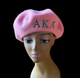 Pink Wool AKA Beret (Tam)