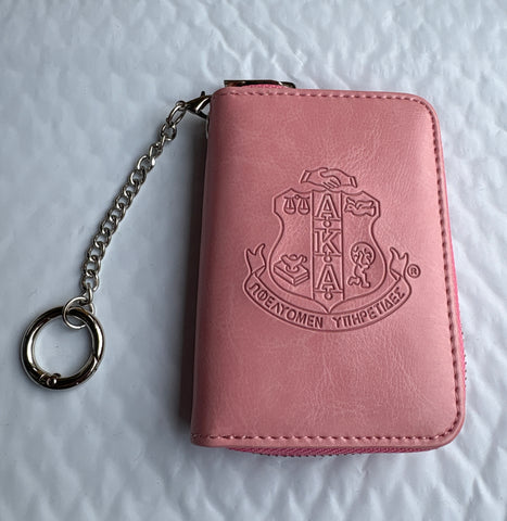 AKA Zippered Card Holder and Keychain