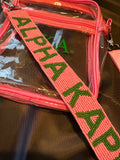 AKA Beaded Purse Strap - Pink