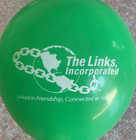 GREEN the LINKS Balloons (Set of 10)