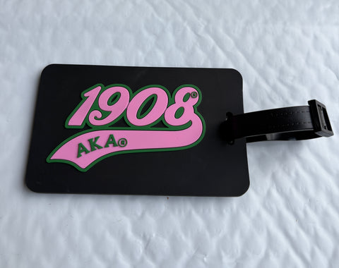1908 AKA Luggage Tag