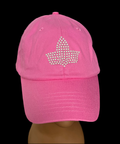 3D Pearl Ivy PINK Cap