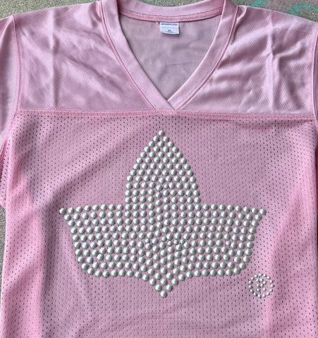 3D Ivy AKA Pink Polyester Mesh Jersey