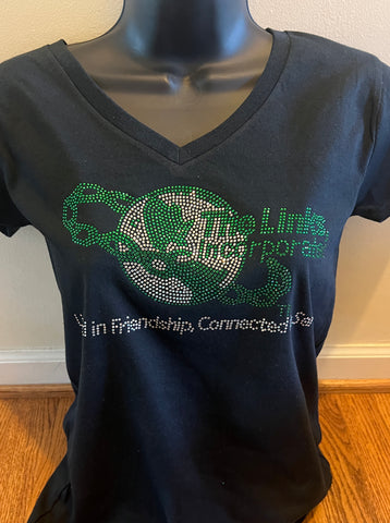 The Links, Inc Rhinestone Shirt