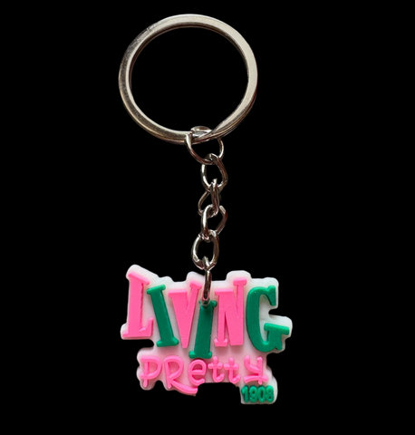 Living Pretty 1908 Keychain