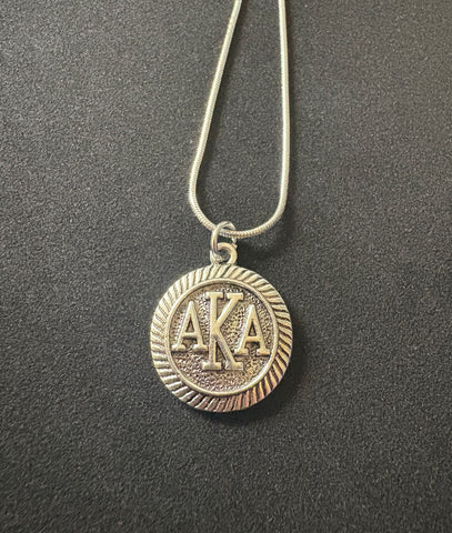 Traditional AKA Pendant Necklace