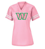 Commanders Pink Polyester Mesh Jersey - AKA STYLE