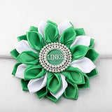 The Links, Inc Satin Flower Brooch