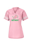 Detroit Lions Pink Polyester Mesh Jersey - AKA STYLE