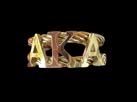 Gold AKA Stainless Steel Ring