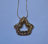 Bling Open Ivy Necklace (Gold/Silver)