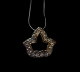 Bling Open Ivy Necklace (Gold/Silver)