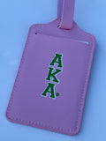 Pink AKA Luggage Tag