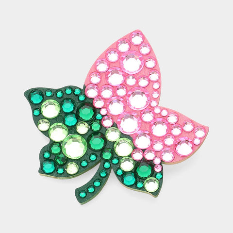 Ivy Stone Embellished Brooch