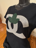 3D Pearl Ivy Chanel Inspired - Black