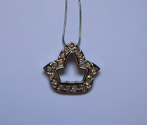 Bling Open Ivy Necklace (Gold/Silver)
