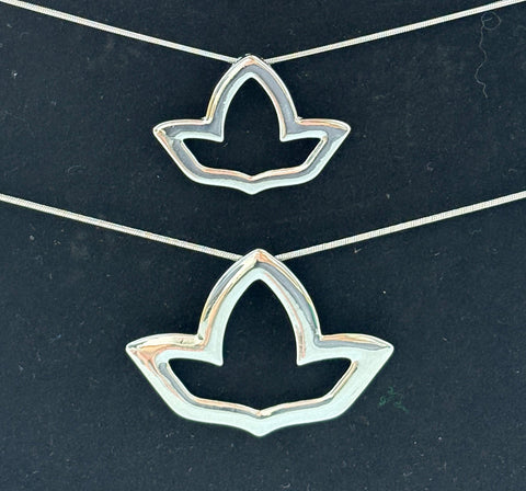 AKA Open Ivy Necklace - Silver