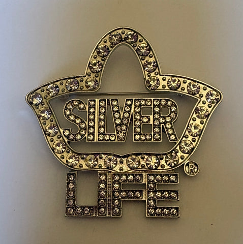Silver Star Life Pin - Large