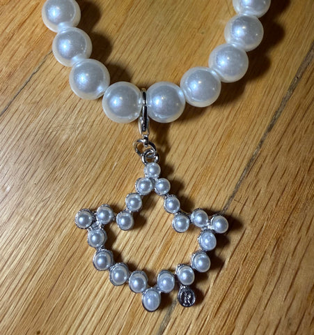 Open Ivy Pearl Bracelet