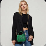 Green THE MINI BAG / Crossbody Bag