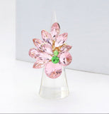 Crystal Stone Cluster Stretch Ring 2