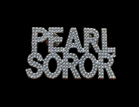 AKA Pearl Soror Pin - Large