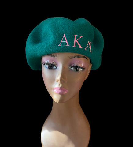 Green Wool AKA Beret (Tam)