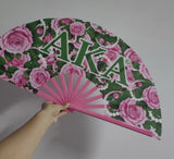 New AKA Tea Rose Fan - Limit One Per Order