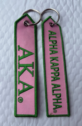 AKA 2 Sided Purse Candy / KeyChain