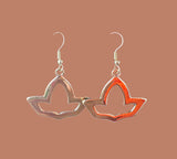 Gold Open Ivy Earrings - Small (1"), Large (1 1/2")