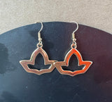Gold Open Ivy Earrings - Small (1"), Large (1 1/2")