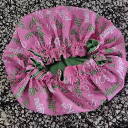 Pink AKA 1908 Satin Bonnet
