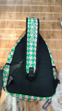 AKA Houndstooth Sling Backpack