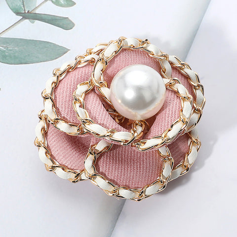 TeaRose Pearl Pin
