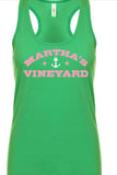 Martha's Vineyard Racerback Tank Top