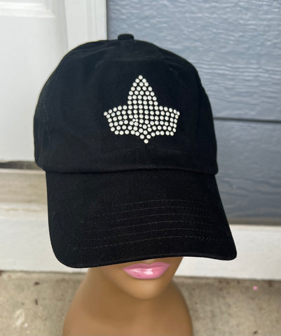 3D Pearl Ivy BLACK Cap