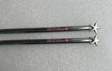 2 Pack Sleek Silver Star AKA Pens- 2 Pens