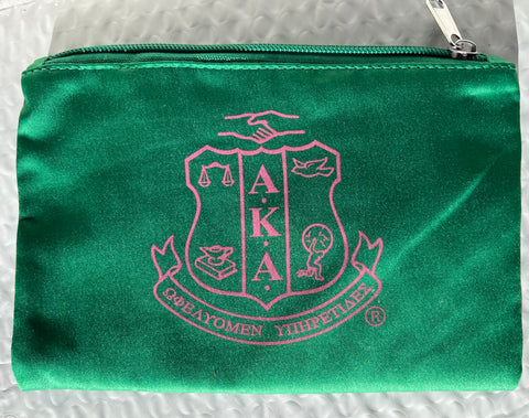 Satin AKA Shield Cosmetic Bag