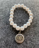 Decadent AKA Charm Pearl Bracelet