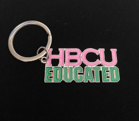 HBCU Educated Keychain