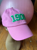 1908 Chenille Pink Cap