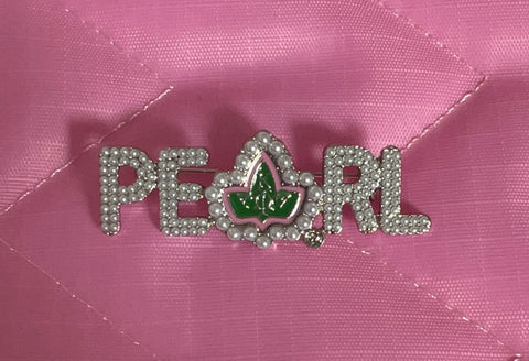 PEARL Soror Pin- Silver