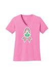 AKA Breast Cancer Awareness Pink Vneck